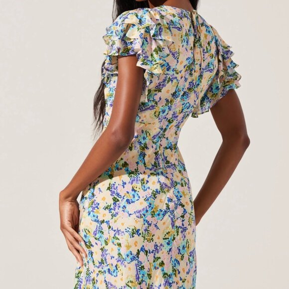 Floral Midi Dress - Picture 3 of 3